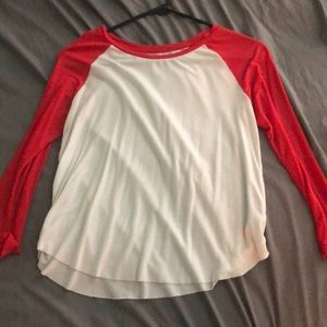 American Eagle SOFT &SEXY baseball tee